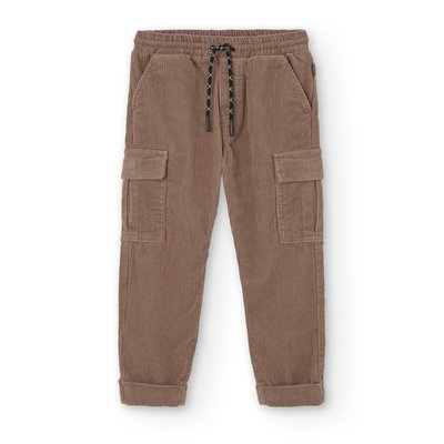 Pantalon en velours côtelé avec poches BOBOLI