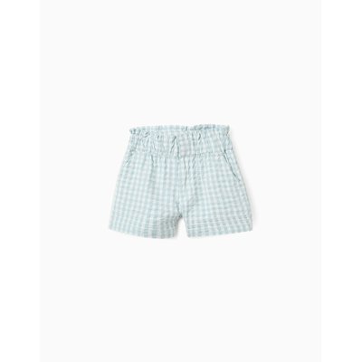 Short en Coton à Carreaux 'Brothers & Sisters' ZIPPY