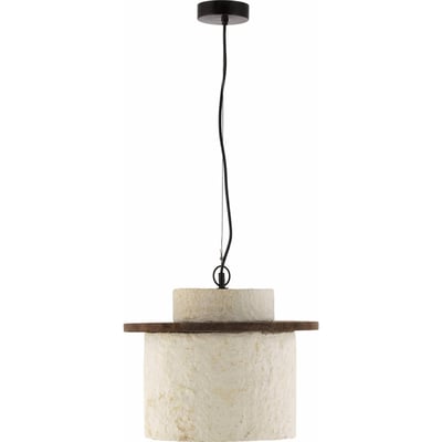 Suspension en papier mâché et bois RECOLLECTION