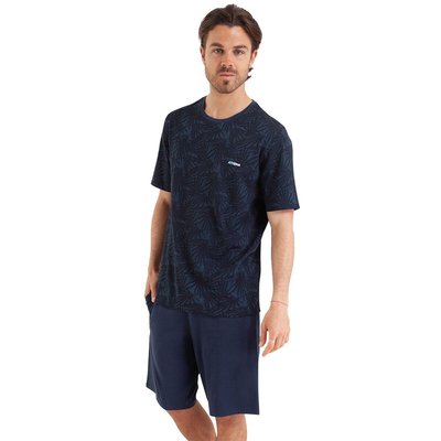 Pyjama court t-shirt imprimé ATHENA