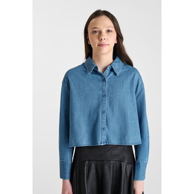 Chemise en jeans ALBERTAG LE TEMPS DES CERISES