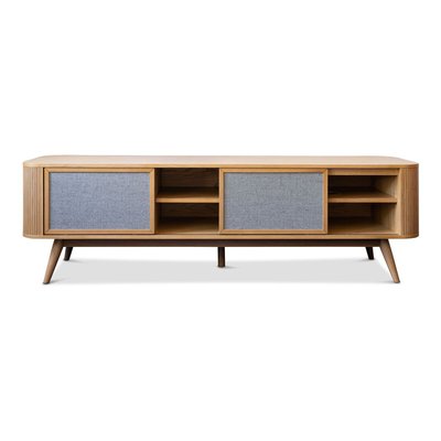 Meuble TV en chêne LULEA PRODUIT INTERIEUR BRUT