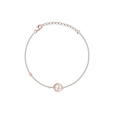 Bracelet en argent 925 et perle synthétique CLEOR