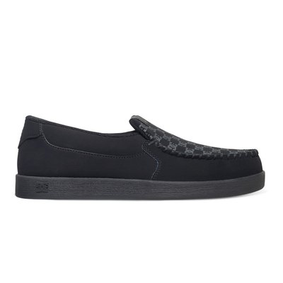 Chaussures slip-on en cuir VILLAIN. DC SHOES