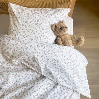 Parure de couette 1 personne coton bio THAIS LITTLE CREVETTE