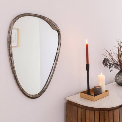 Miroir en aluminium grand modèle  BERYL MADE IN MEUBLES 
