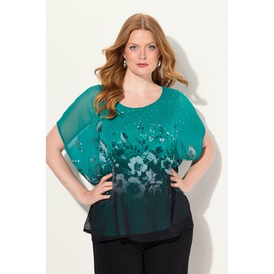 Blouse en mousseline doublée ULLA POPKEN