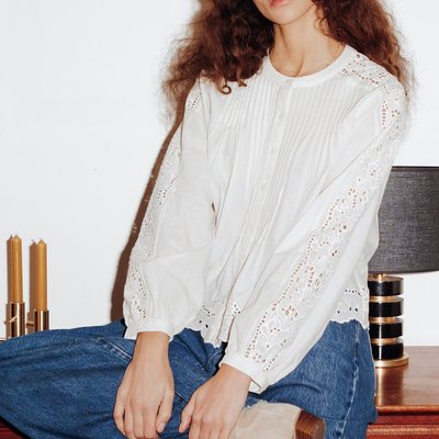 Chemisier broderie anglaise PROMOD