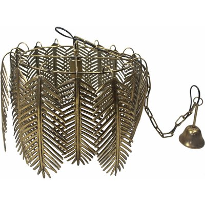 suspension feuilles dorées en métal style élégant pour salon RECOLLECTION