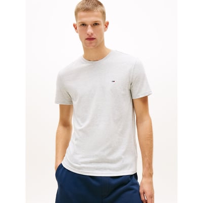 T-shirt col rond slim jaspe TOMMY JEANS