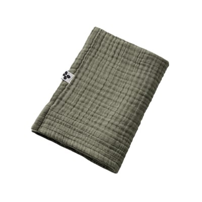 Serviette de toilette en gaze de coton Gaia EDEN