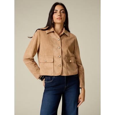 Veste boxy avec boutons héraldiques OLTRE