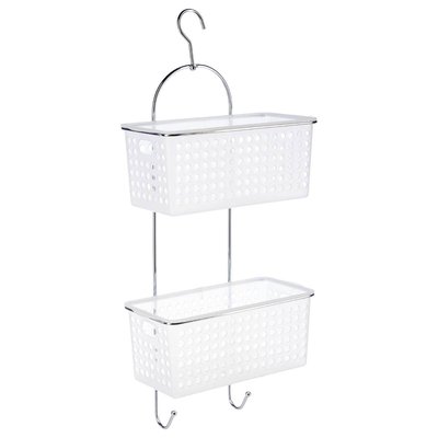Serviteur de douche 2 niveaux Transparent 5FIVE SIMPLY SMART
