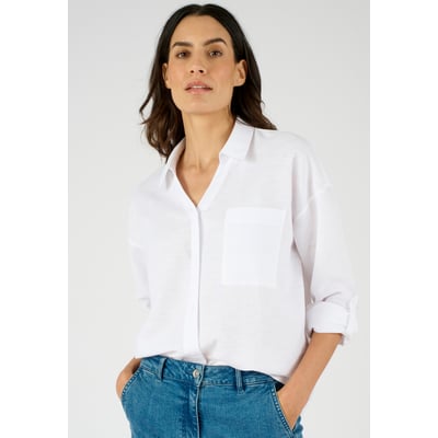 Chemise mélange lin et coton DAMART