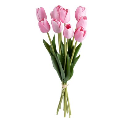 Bouquet 10 tulipes artificielles SATIS ATMOSPHERA