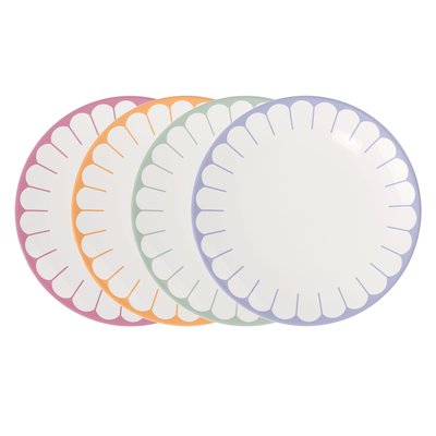 Assiette Plate, 4 Pcs FLEUR VILLEROY & BOCH