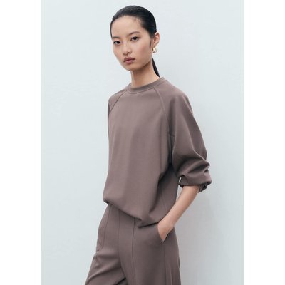 Sweat-shirt col rond MANGO