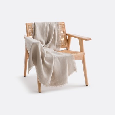 Plaid in gewassen linnen, Linange LA REDOUTE INTERIEURS
