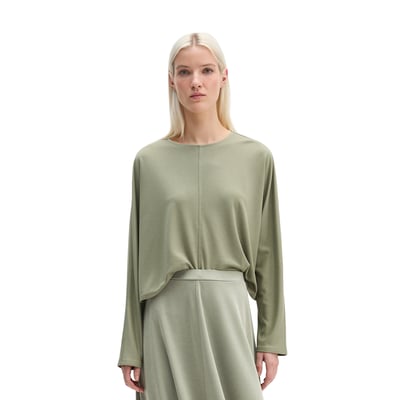 T-shirt long cropped en LENZING™ ECOVERO™ MARC O'POLO
