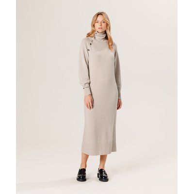 Robe laine blanche La Redoute
