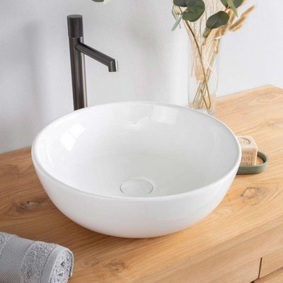 Vasque en céramique ronde 41 cm SIAM WANDA COLLECTION