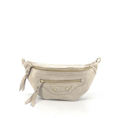 Sac banane en cuir nubuck LOUKA OH MY BAG