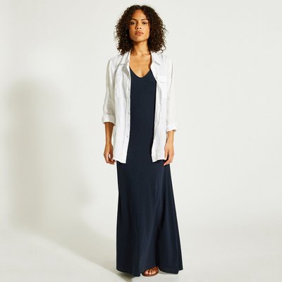 Robe longue unie en coton BIO GOTS MONOPRIX