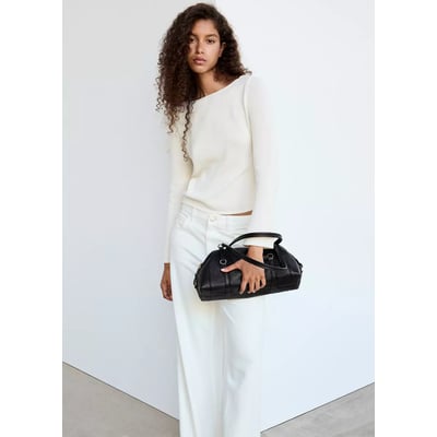 Pull maille col bateau MANGO