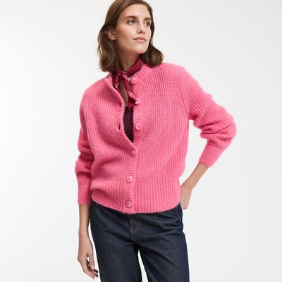 Gebreid vest in mixed alpaca, Signature AMBROISE LA REDOUTE COLLECTIONS