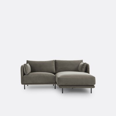 Canapé angle droit compact, velours, Victor LA REDOUTE INTERIEURS