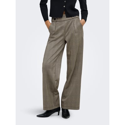 Pantalon large à carreaux JDY