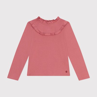 T-shirt en coton à manches longues PETIT BATEAU