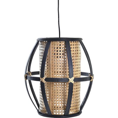Suspension bambou et rotin naturel  style colonial élégant RECOLLECTION