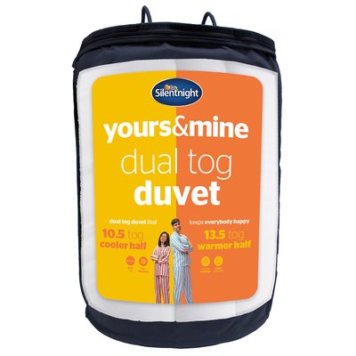 Yours & Mine Duvet 13.5/10.5 Tog SILENTNIGHT