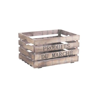 Caisse en bois Produits du marché AUBRY GASPARD