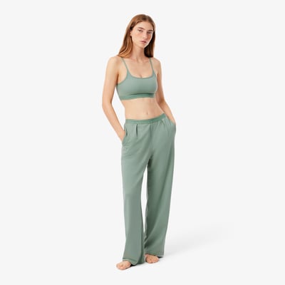 Pantalon d'intérieur molleton wide fit LACOSTE