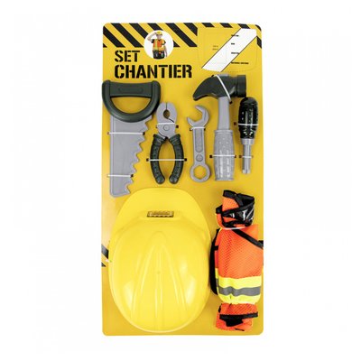 Set accessoires et veste Chantier PARTY PRO