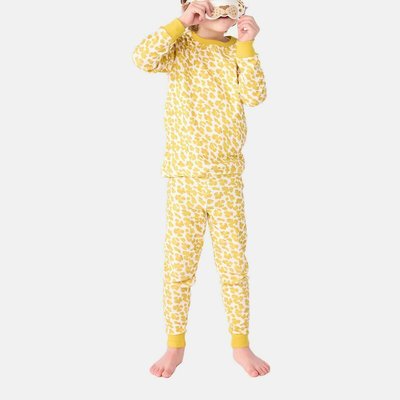 Pigiama da bambino in cotone travestimento leopardo PETIT BATEAU