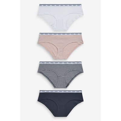Slips coupe short logo, lot de 4 NEXT