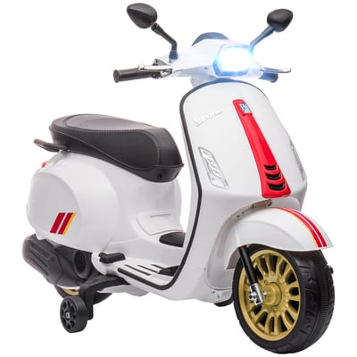 Moto électrique à conducteur assis PP Blanc AIYAPLAY