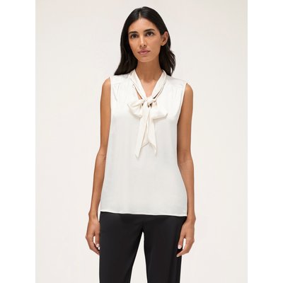 Top en satin stretch de couleur unie MOTIVI