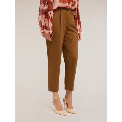 Pantalon droit en tissu effet velours MOTIVI