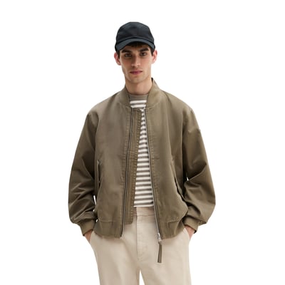 Blouson régulier en sergé de coton bio MARC O'POLO