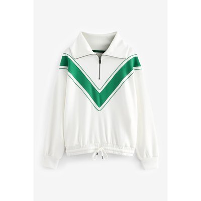 Pull à col zippé à manches longues NEXT
