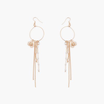 Boucles d'oreilles pendantes Essentiel Perle BALABOOSTE