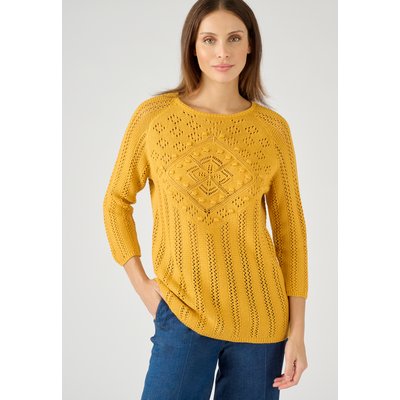 Pull jeu de maille losange DAMART