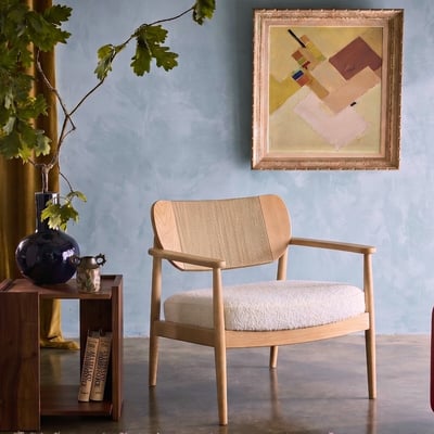 Ashwell Fabric Armchair SWOON