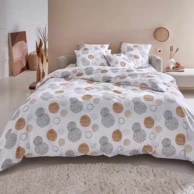Fira Spotted 100% Cotton Duvet Cover LA REDOUTE INTERIEURS