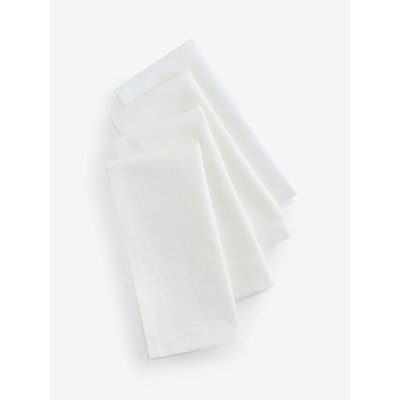 Serviette de table en coton, lot 4 NEXT