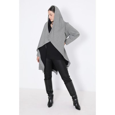 Manteau 7/8 avec un capuche JEAN-MARC PHILIPPE